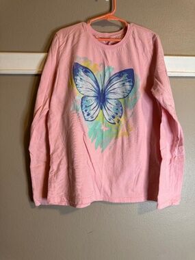 Glitter Butterfly Long Sleeve